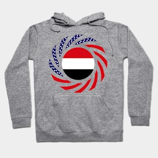 Yemeni American Multinational Patriot Flag Hoodie